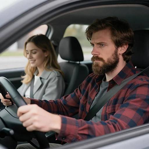 Driving In The City: A Concerned Duo