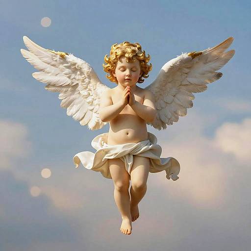 Biblically Accurate Cherubim in Heaven