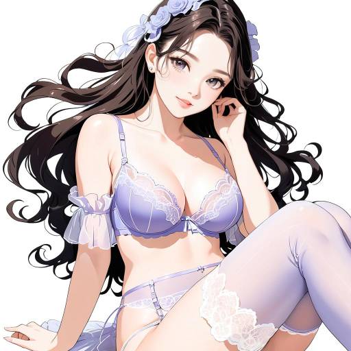 Charming Lingerie Portrait of a Girl