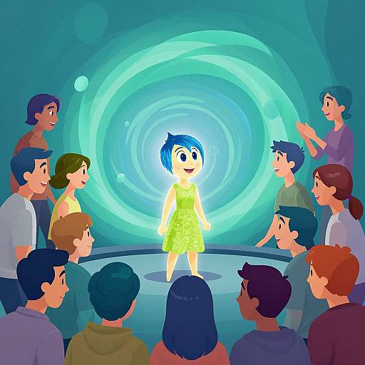 Multiverse Asian Portraits in Vector