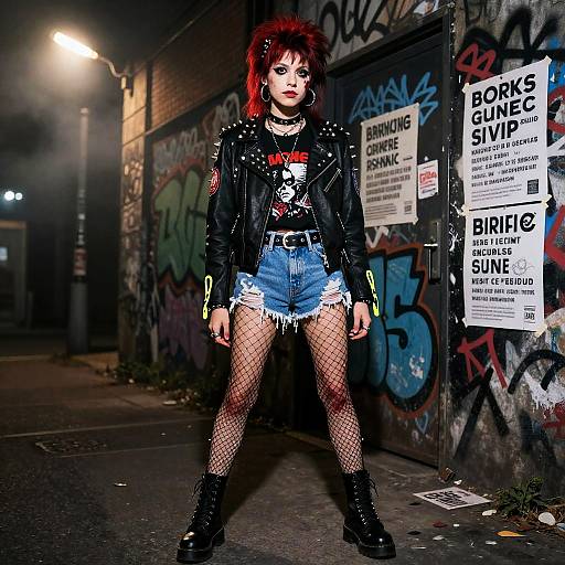 70s Punk Rocker Alley Outfit