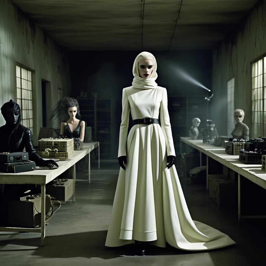 Balenciaga Meets Monsters in Eerie Fashion Shoot