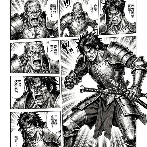 Berserk Manga Chaotic Battle Scenes