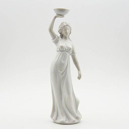 Elegant LLADRO Woman Porcelain Figure