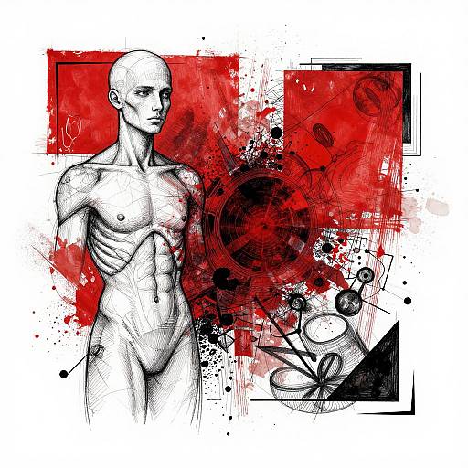 Trashpolka Fragmented Anatomy Art