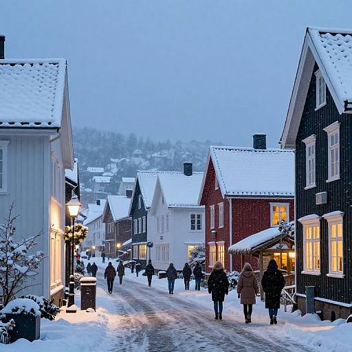 Cozy Winter Evening in Solheim