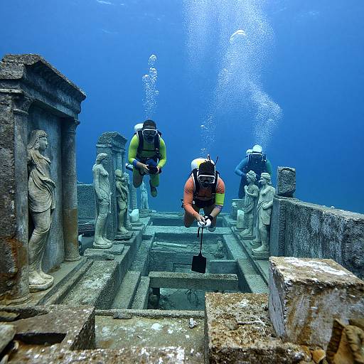 Underwater Archaeologists Explore Whispering Ruins