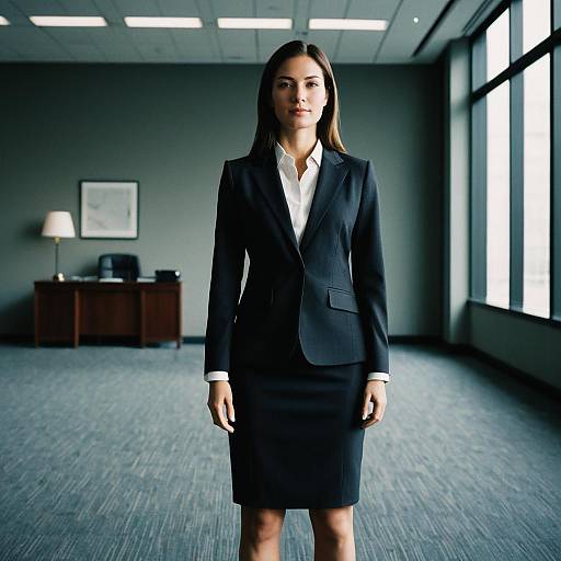 Woman in Formal Business Attire