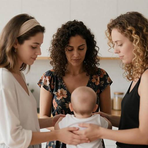 Warm Kitchen Moments with Three Women