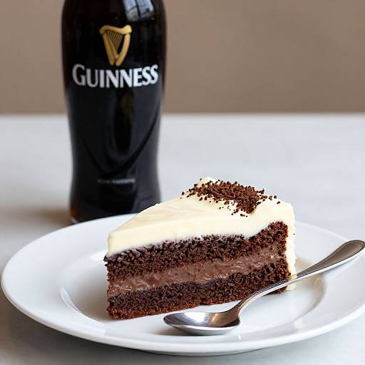 Guinness Chocolate Cake Slice Delight