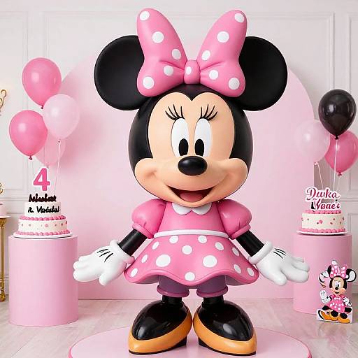 Minnie Mouse 4th Birthday Party