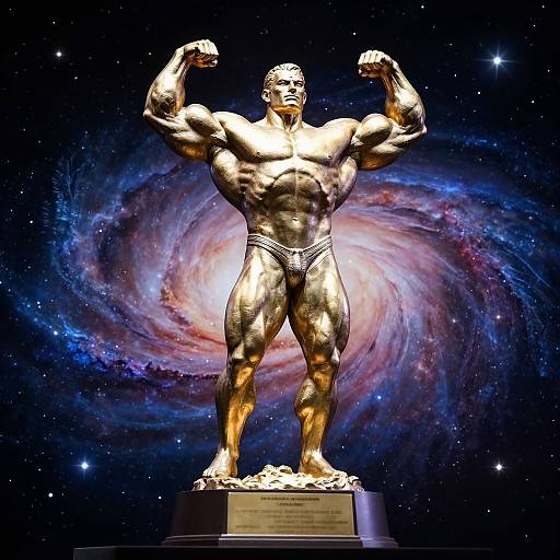 Cosmic Mr. Universe Trophy