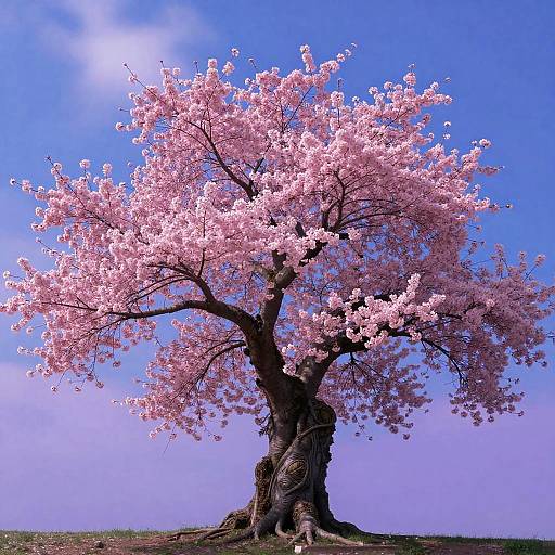 Fantasy Cherry Blossom Tree Art