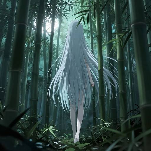 Kemono Onuki in Bamboo Grove