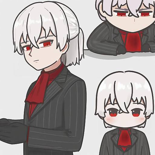 Illustration of Antonio salieri (second ascension) (fate), fate/grand order in the style of Mpien