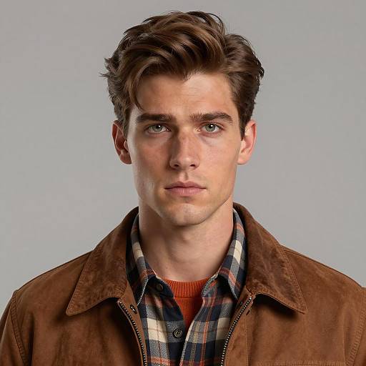 Photorealistic Portrait of a Stylish Man