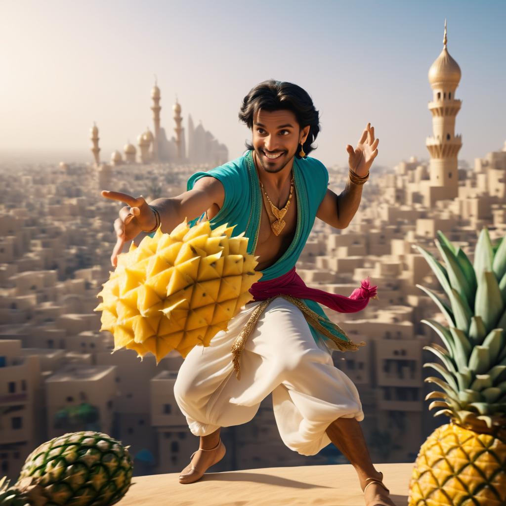 Cinematic Aladdin: Fairy Realism Unleashed