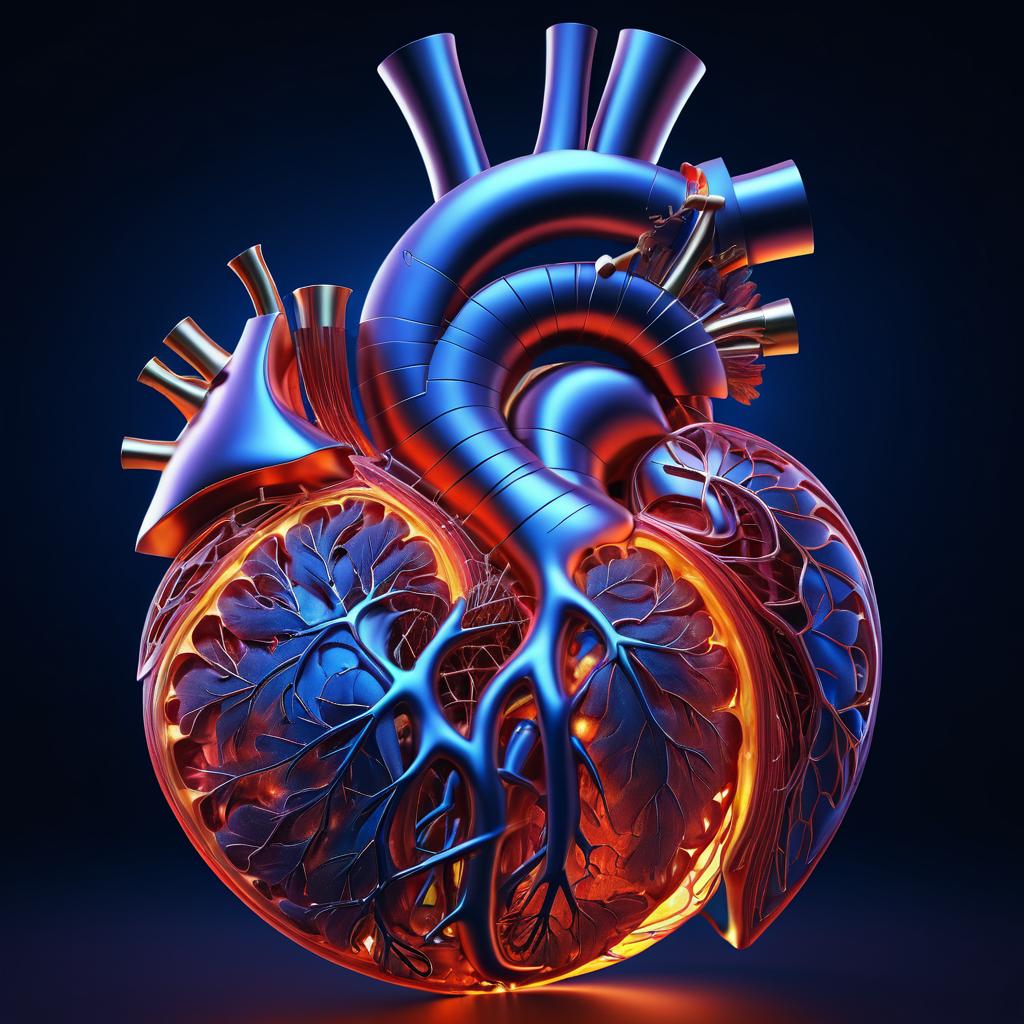 Hyper-Realistic 3D Rendering of Human Heart