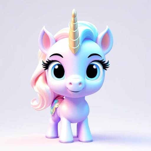 Chibi Pegasus with Pastel Colors