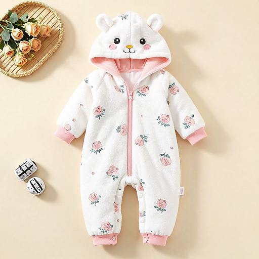 2018 Newborn Baby Girl Winter Rompers