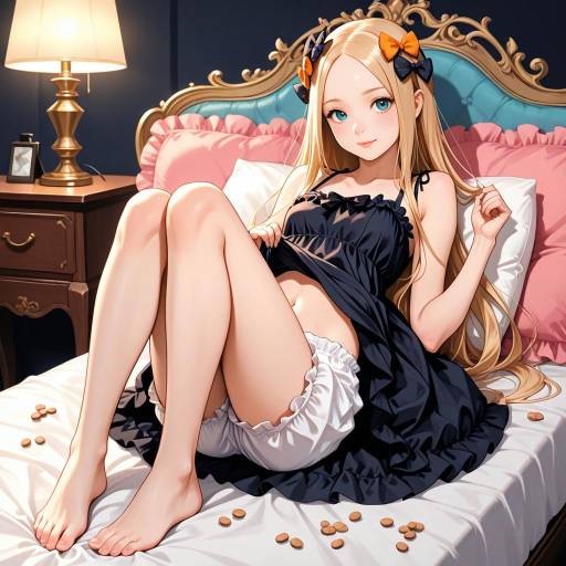 Whimsical Portrait of Abigail Williams