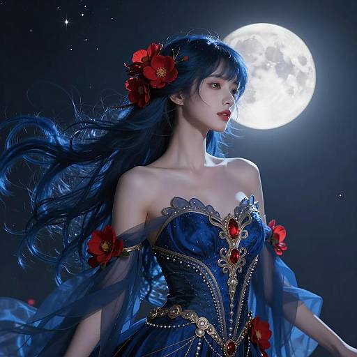 Illustration of Airi (queen's blade), queen's blade in the style of Akino hamo