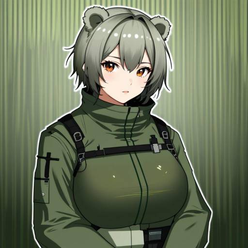 Illustration of Absinthe (arknights), arknights in the style of Tomato rice