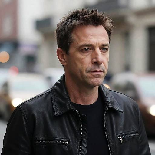 Urban Portrait of a Serious Man