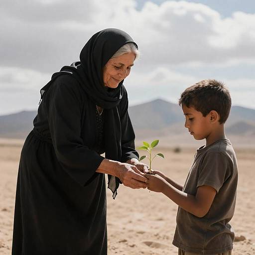 Generational Moments in Nature's Light