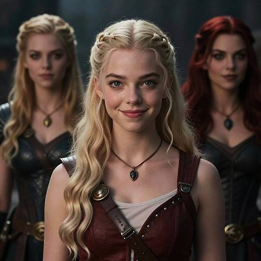 Realistic Dark Fantasy Portrait