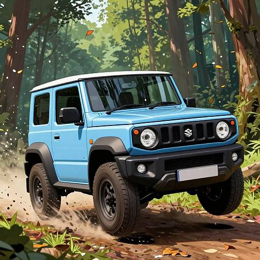 Suzuki Jimny in Initial D Style