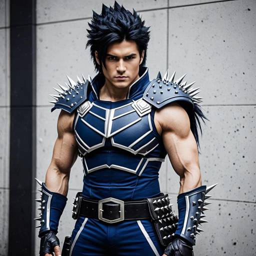 Dynamic Kenshiro Cosplay Outfit Design