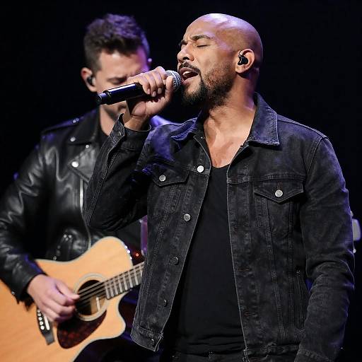 Male Musicians Performing on Stage