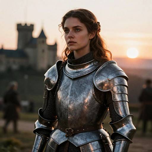 Stunning Medieval Armor Portrait