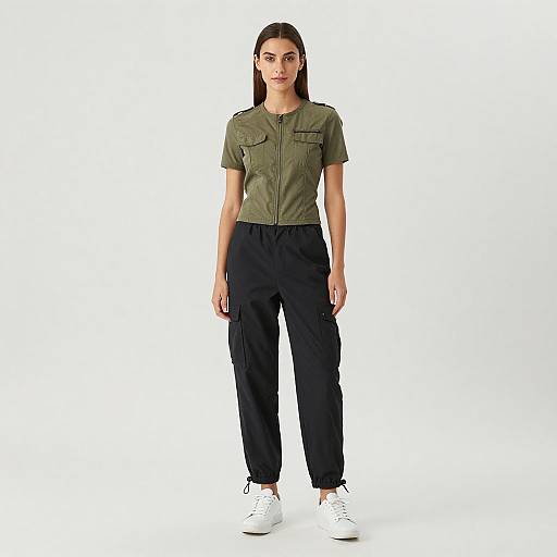 Casual Streetwear Look with Utility Jacket