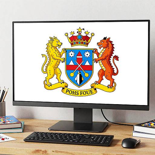 Modern-Traditional Family Crest Design