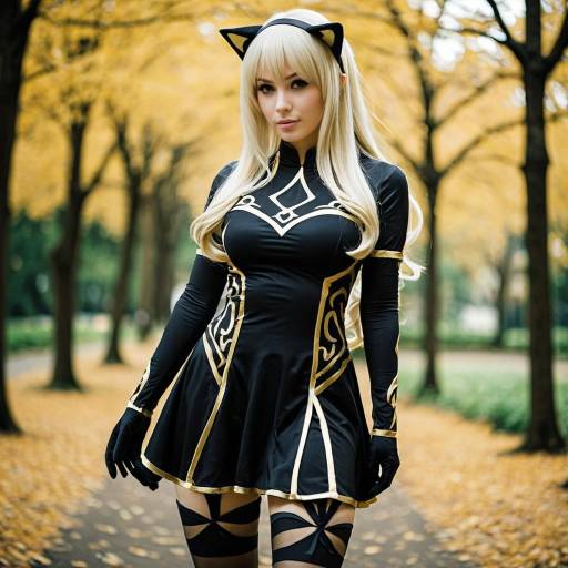 Sleek Kat Gravity Rush Cosplay Outfit