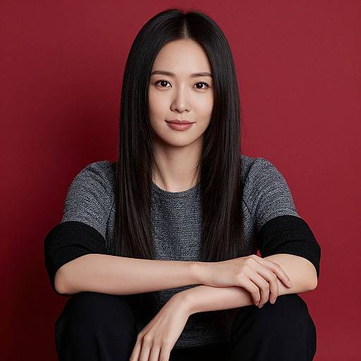 Elegant Asian Woman Portrait