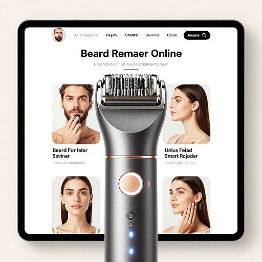Ultra-Modern Smart Beard Remover