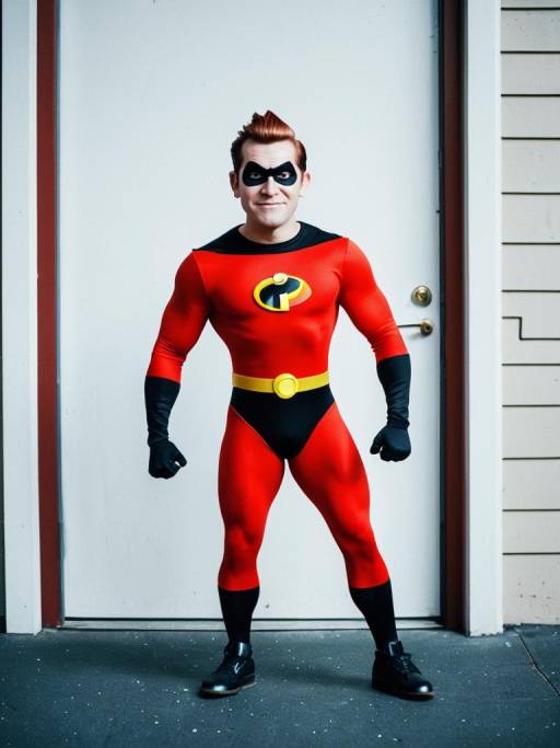 Hilarious Jack Jack Costume Photography Shoot
