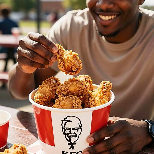 Joyful Summer Feast with Crispy Chicken