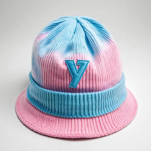 Tie-Dye Cotton Candy Beanie Hat