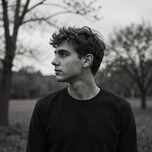 Surreal Portrait: Nature and Humanity Fusion