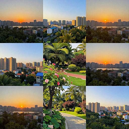 Surreal Urban-Nature Dream Collage