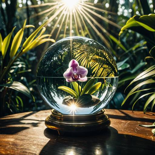 Elara: Spirit of the Orchid Crystal Ball Elara: Spirit of the Orchid Crystal Ball