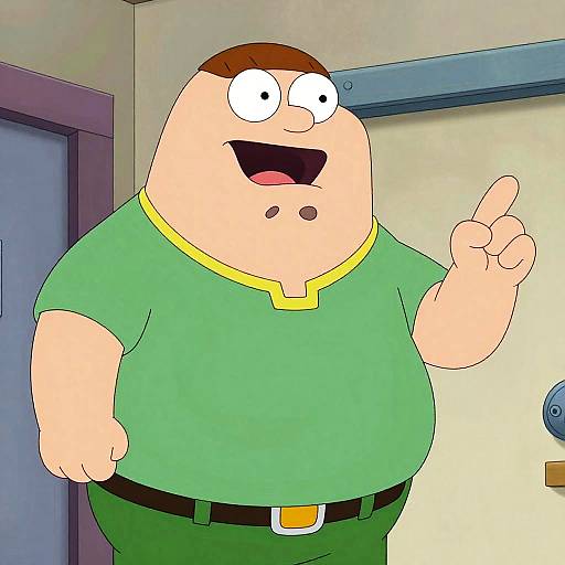 Peter Griffin Surprised Animated Scene