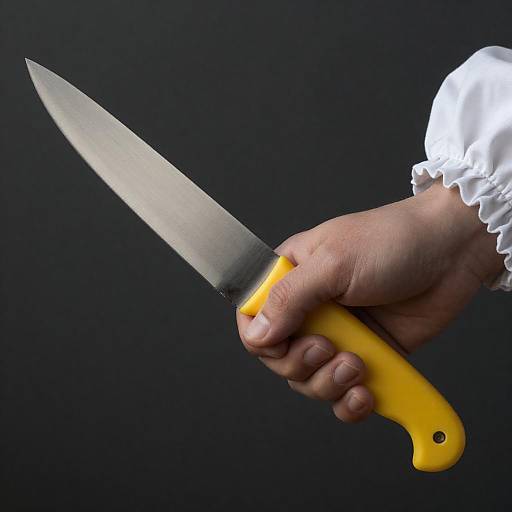Dramatic Kitchen Knife Photography