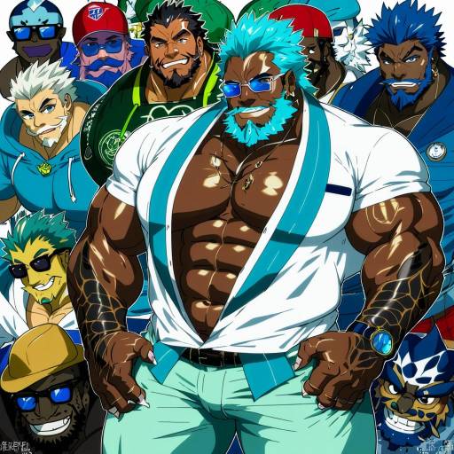 Illustration of Aegir (housamo), tokyo afterschool summoners in the style of Shiroshi (denpa eshidan)