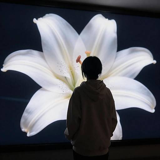 Mysterious Silhouette in Dim Lighting