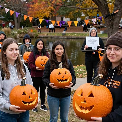 Community Halloween Pumpkin Gathering